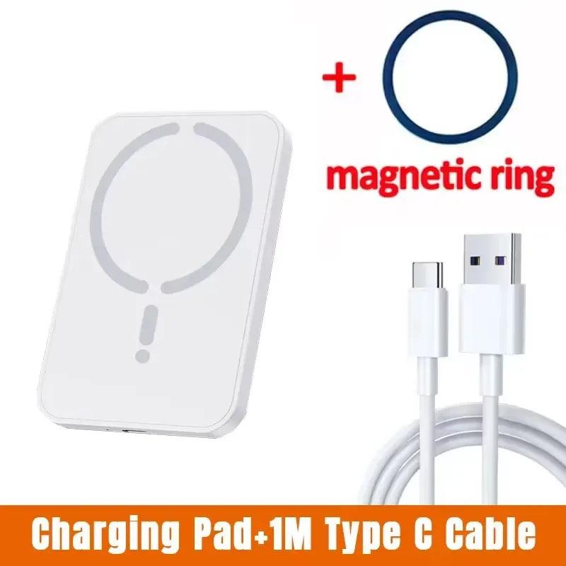 15W Magnetic Wireless Car Charger & Phone Holder