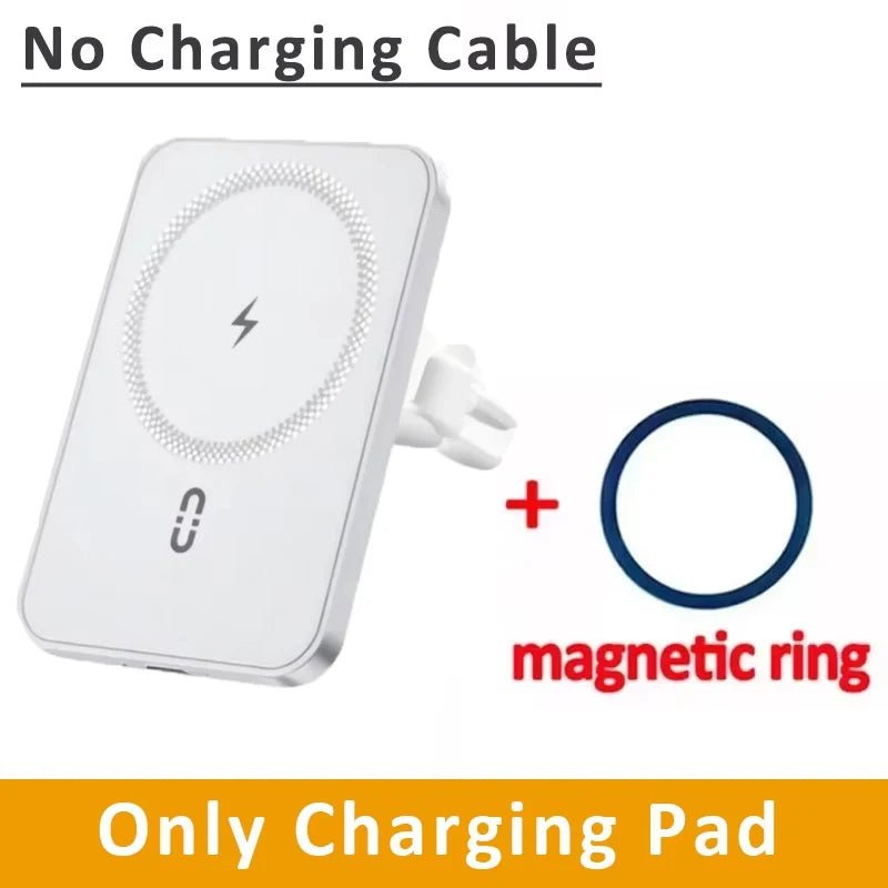 15W Magnetic Wireless Car Charger & Phone Holder