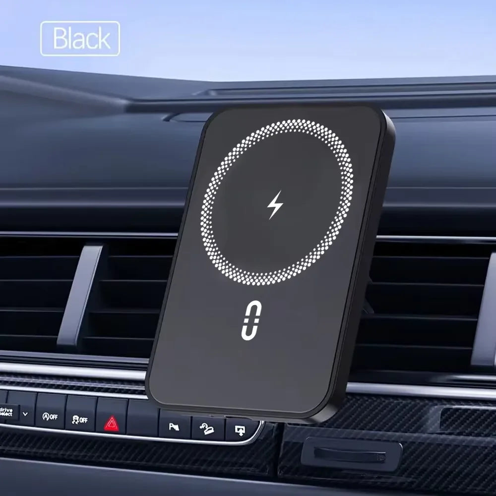 15W Magnetic Wireless Car Charger & Phone Holder