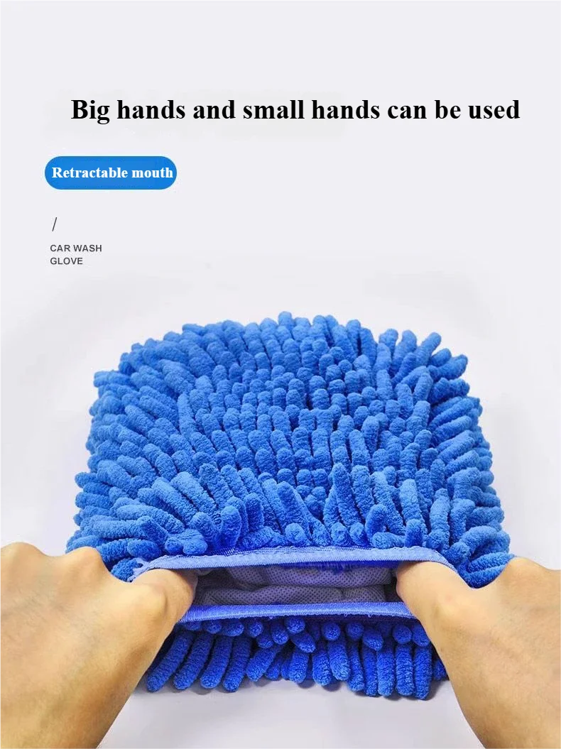 Microfiber Car Wash & Detailing Glove
