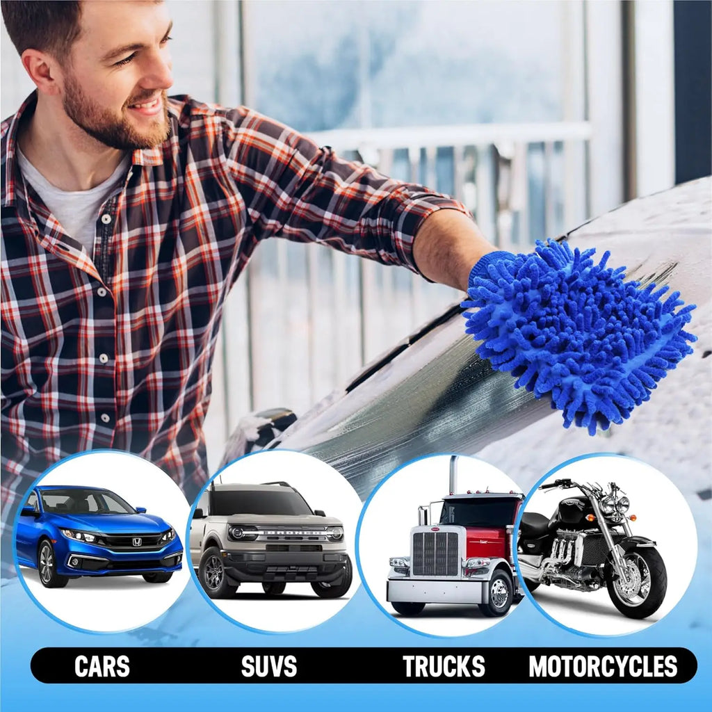 Microfiber Car Wash & Detailing Glove
