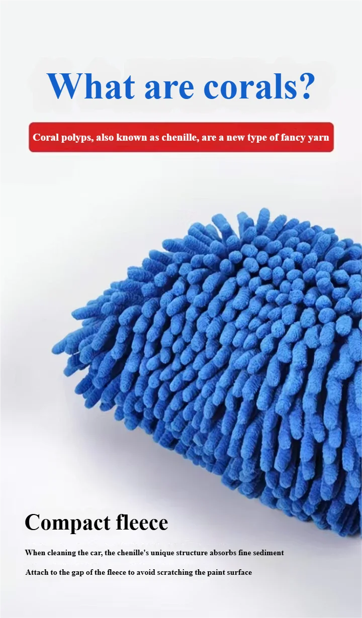 Microfiber Car Wash & Detailing Glove